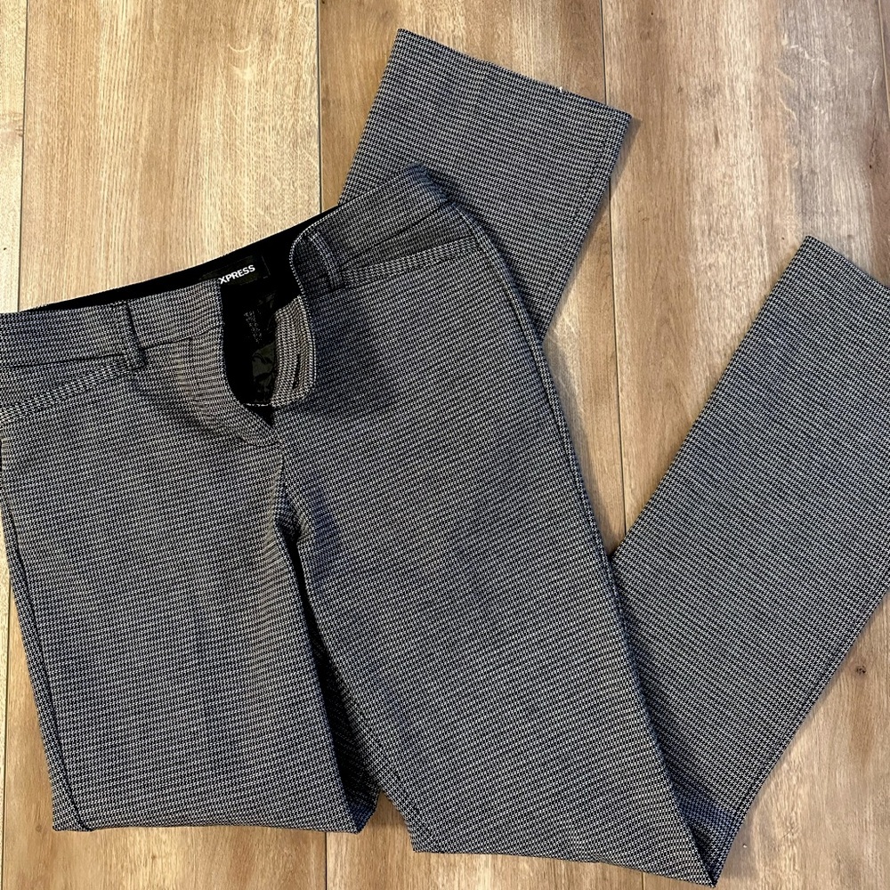 EXPRESS PLAID WORK PANTS